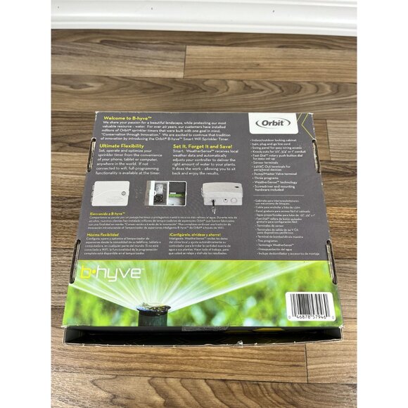 Orbit 57946 B-HYVE Indoor/outdoor 6 Station WiFi Sprinkler Controller TMR 9460OB - Picture 11 of 11
